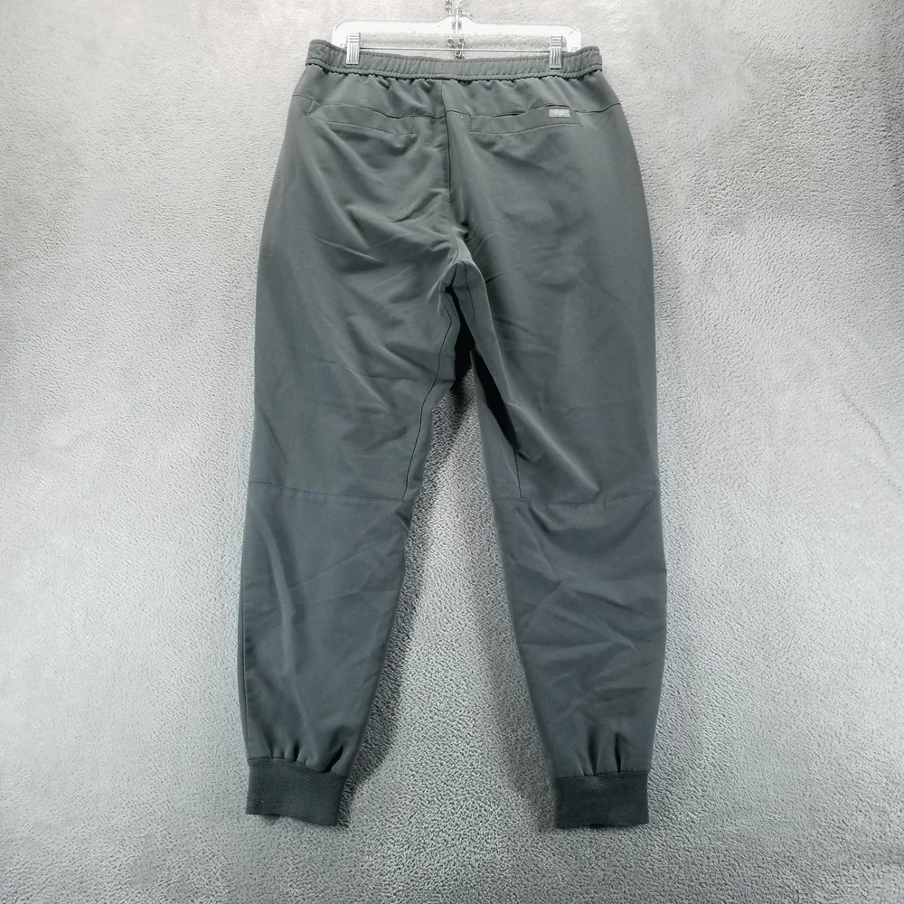 FIGS Jogger Pants Mens L Gray Technical‎ Collection Elastic Waist Pockets